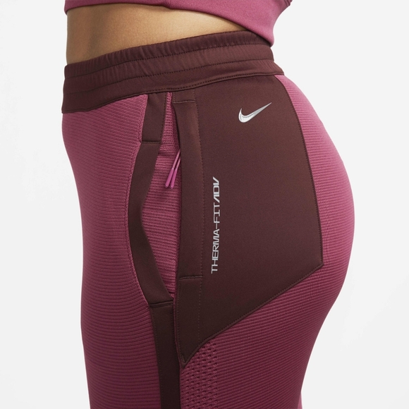 Nike Women's Maroon/Purple ThermaFit ADV Track Joggers Size M - Picture 4 of 9